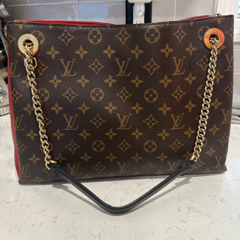 Authentic Louis Vuitton Shoulder Bag - Monogram Surene MM Cherry 🍒